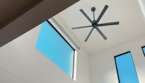 住み替えた家の吹き抜け